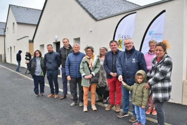 3 nouveaux logements sociaux livrés à Carhaix au sein de la résidence des Peupliers