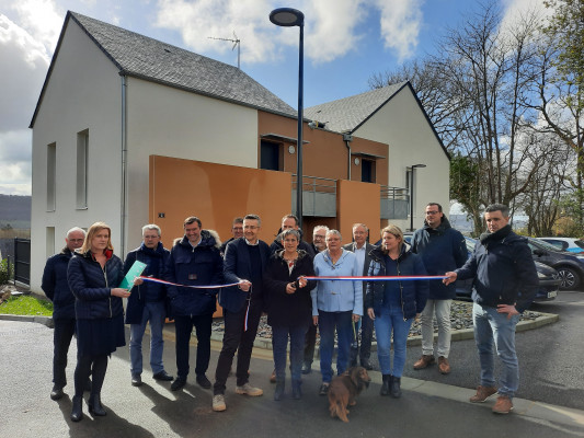 Finistère Habitat inaugure 7 nouveaux logements et la maison médicale à La Forest-Landerneau