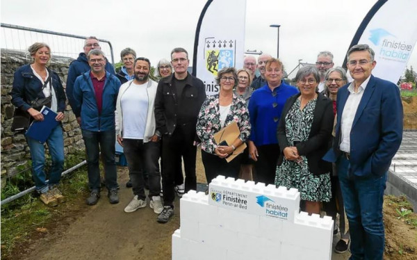 Finistère Habitat lance un chantier de construction de 10 nouveaux logements