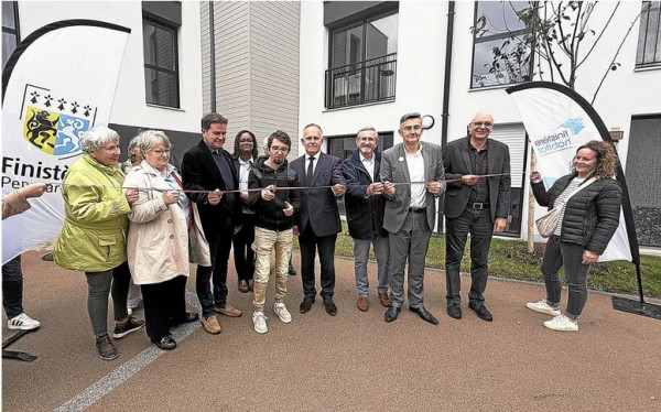 Inauguration de la résidence Leuriou