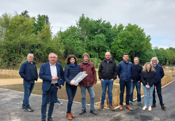 Avril 2025 : Quartier de la Gare : les premiers aménagements prennent forme à Concarneau