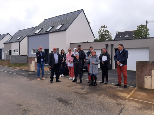 Finistère Habitat livre 5 nouveaux logements sur la commune de Saint-Thégonnec Loc-Eguiner