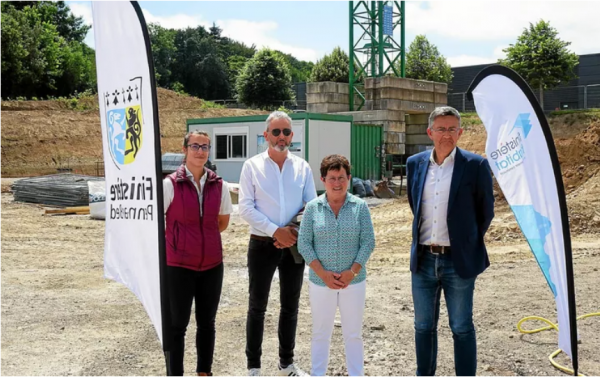 Finistère Habitat, le Département et la Ville lancent la construction de 41 nouveaux logements à Fouesnant, au sein du lotissement Maner Ker Elo
