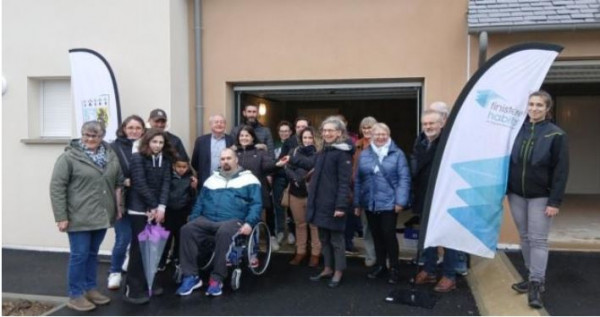 Remise de clés de 6 nouveaux logements dans le lotissement Nelson Mandela