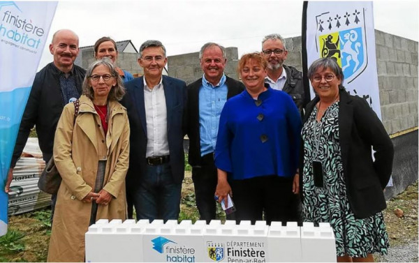 Finistère Habitat lance un chantier de construction de 2 nouveaux logements