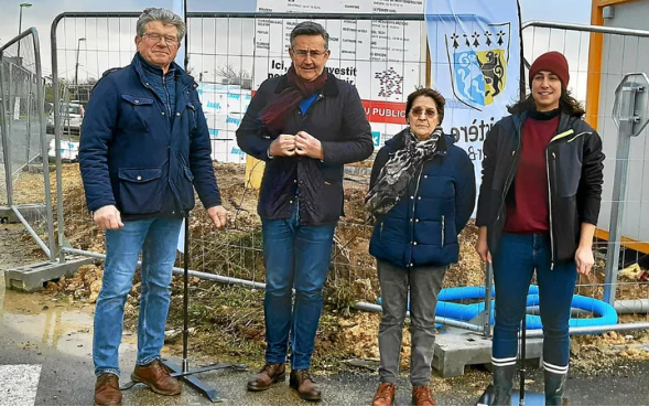 Janvier 2025 : 8 nouveaux logements sociaux en construction à Tréméven, rue du Moulin d'or